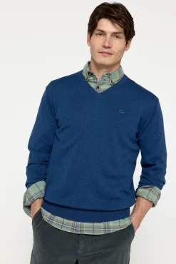 Camisola Channa com gola em V