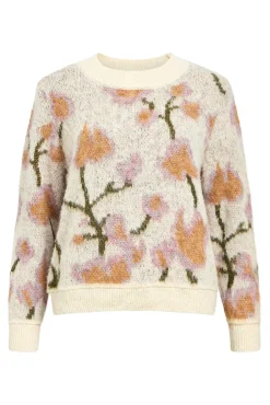 Camisola com estampado floral