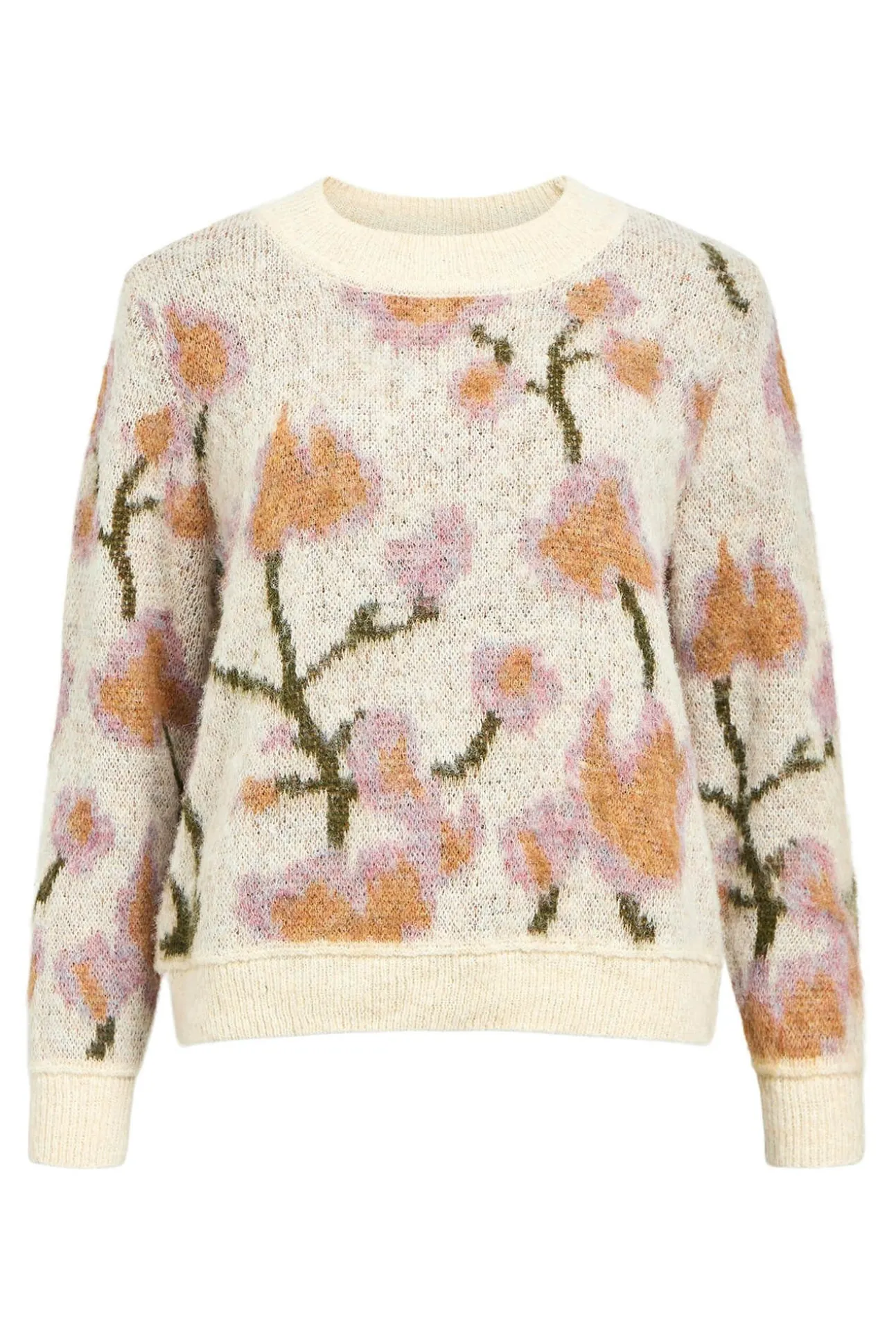 Camisola com estampado floral