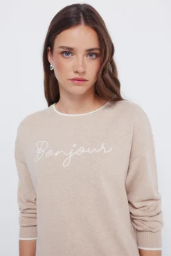Camisola combinado "Bonjour"