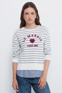 Camisola de coração "Le Marais"