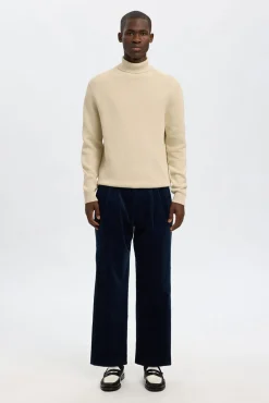 Camisola de gola 100% algodão orgânico
