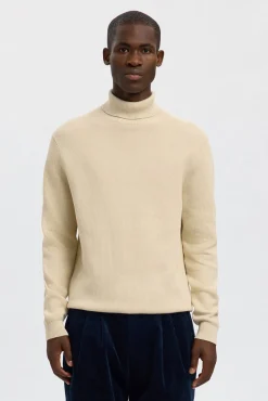Camisola de gola 100% algodão orgânico