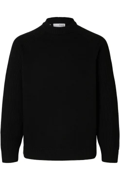 Camisola de gola alta 100% algodão orgânico.