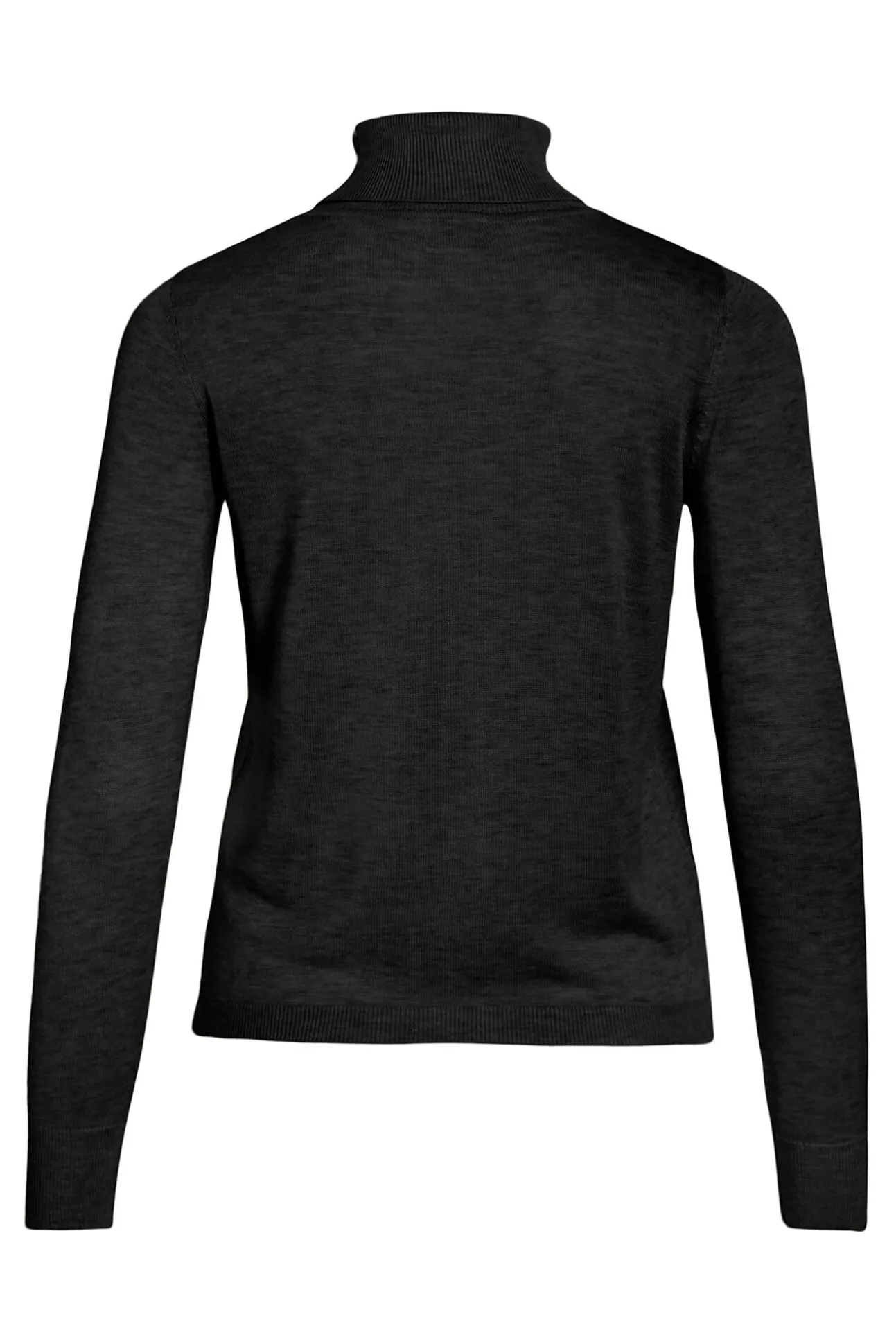 Camisola de gola alta com viscose