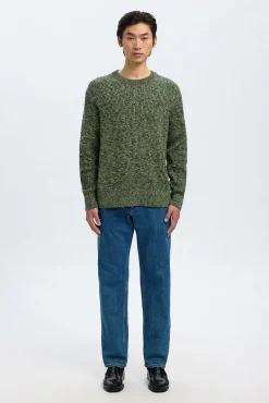 Camisola de gola caixa 100% algodão orgânico