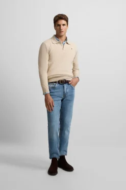Camisola de gola polo