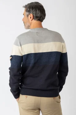 Camisola de gola redonda