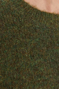 Camisola de gola redonda