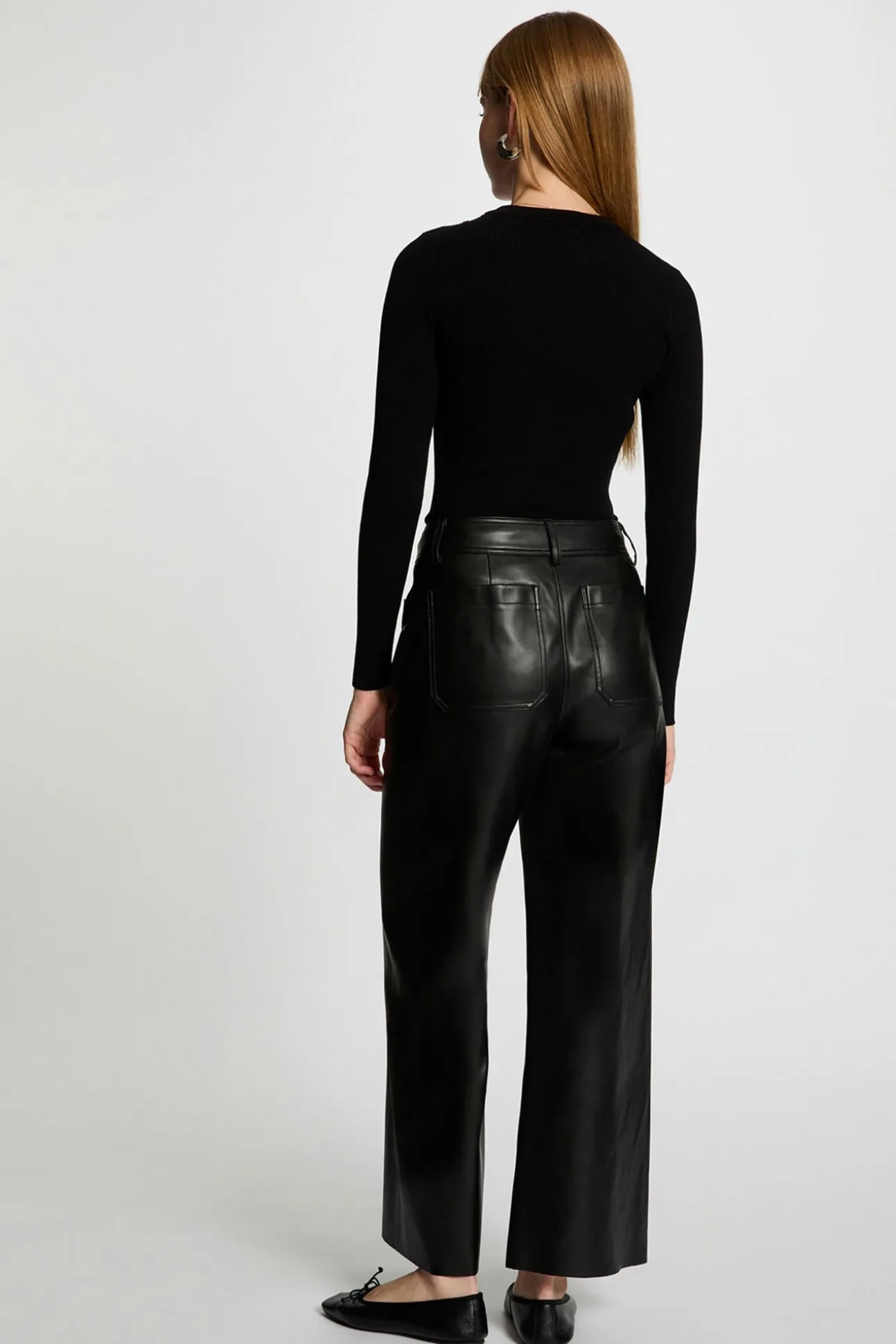 Camisola de gola redonda