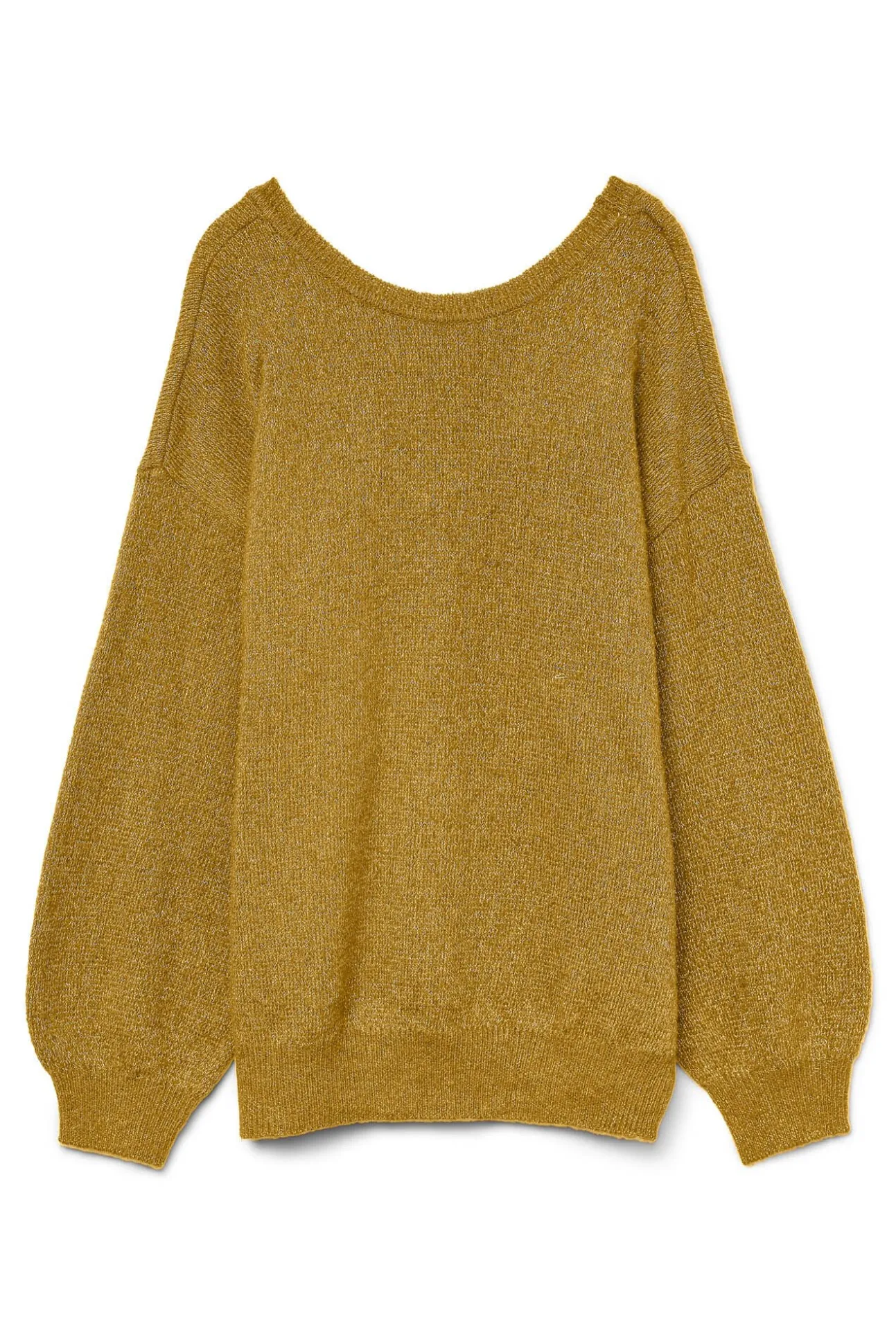 Camisola de gola redonda Curve