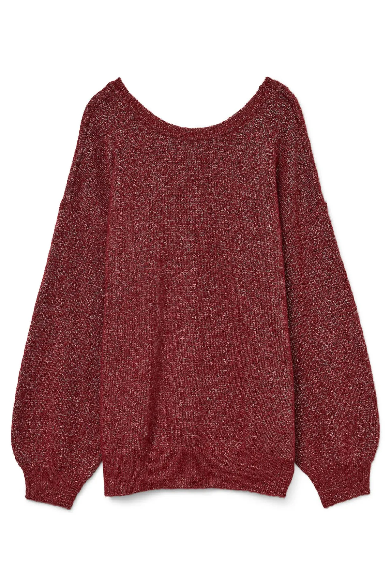 Camisola de gola redonda Curve