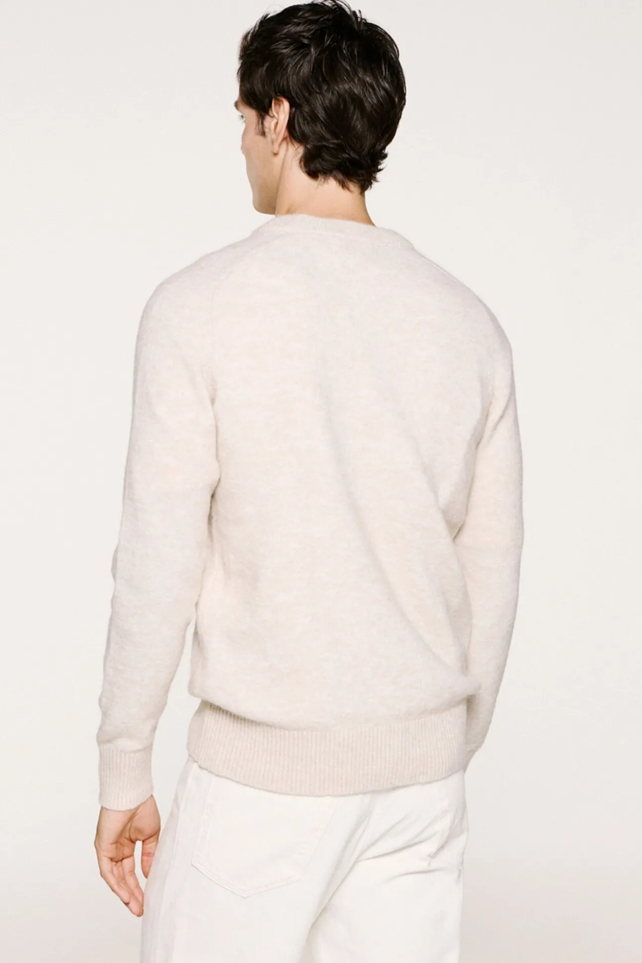 Camisola de lã e alpaca