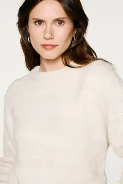 Camisola de laçada de alpaca