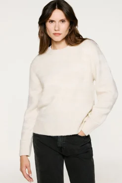 Camisola de laçada de alpaca