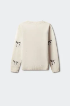 Camisola de laço para menina
