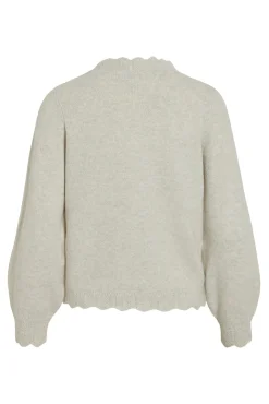 Camisola de malha com gola Perkins