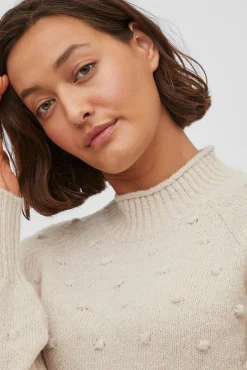 Camisola de malha com malha