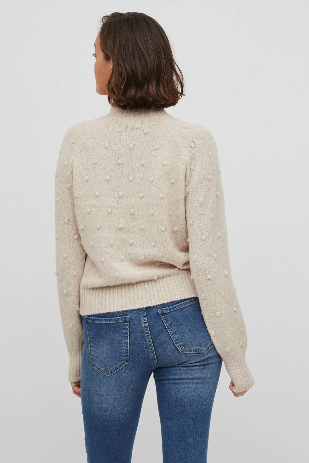 Camisola de malha com malha