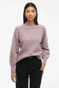 Camisola de malha com malha