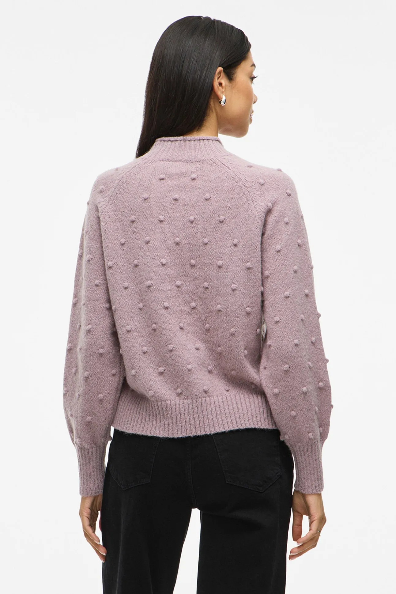 Camisola de malha com malha