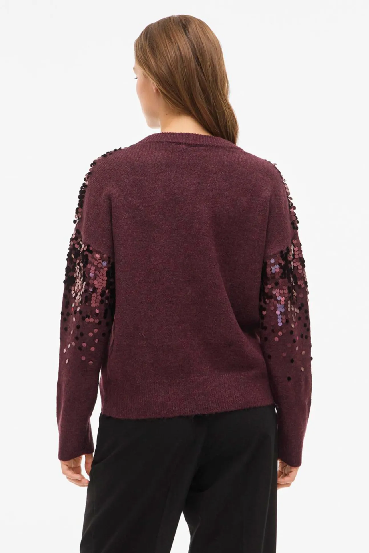 Camisola de malha com malha
