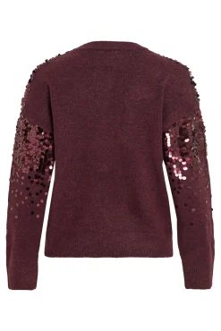 Camisola de malha com malha