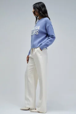 Camisola de malha com marca