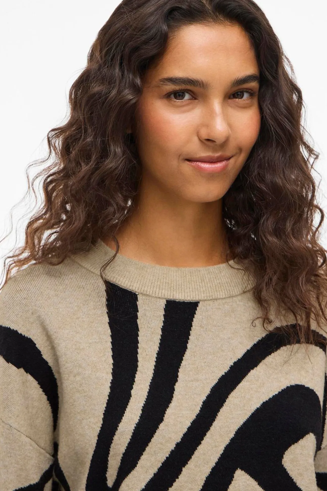 Camisola de malha com viscose