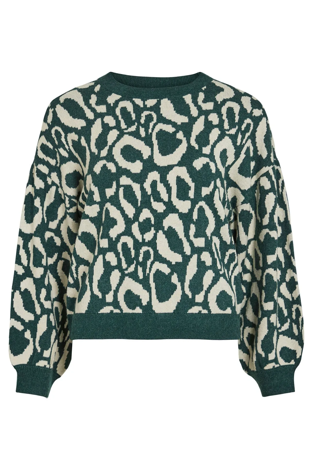 Camisola de malha de viscose estampado
