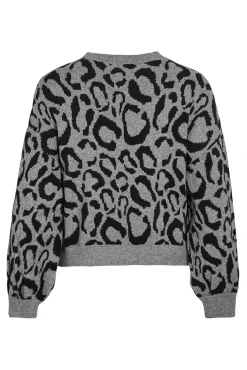 Camisola de malha de viscose estampado