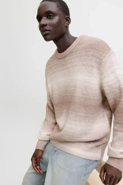 Camisola de malha degradê