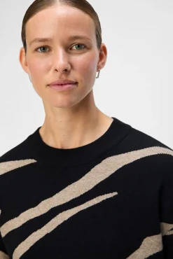 Camisola de malha estampado