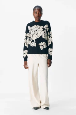 Camisola de malha estampado