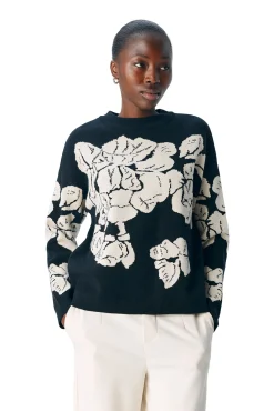 Camisola de malha estampado