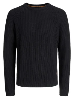 Camisola de malha estruturada