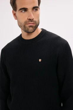 Camisola de malha estruturada