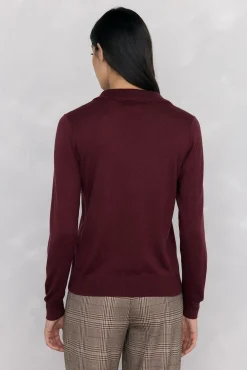 Camisola de malha gola polo