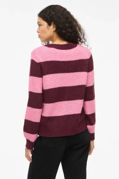 Camisola de malha riscas
