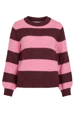Camisola de malha riscas