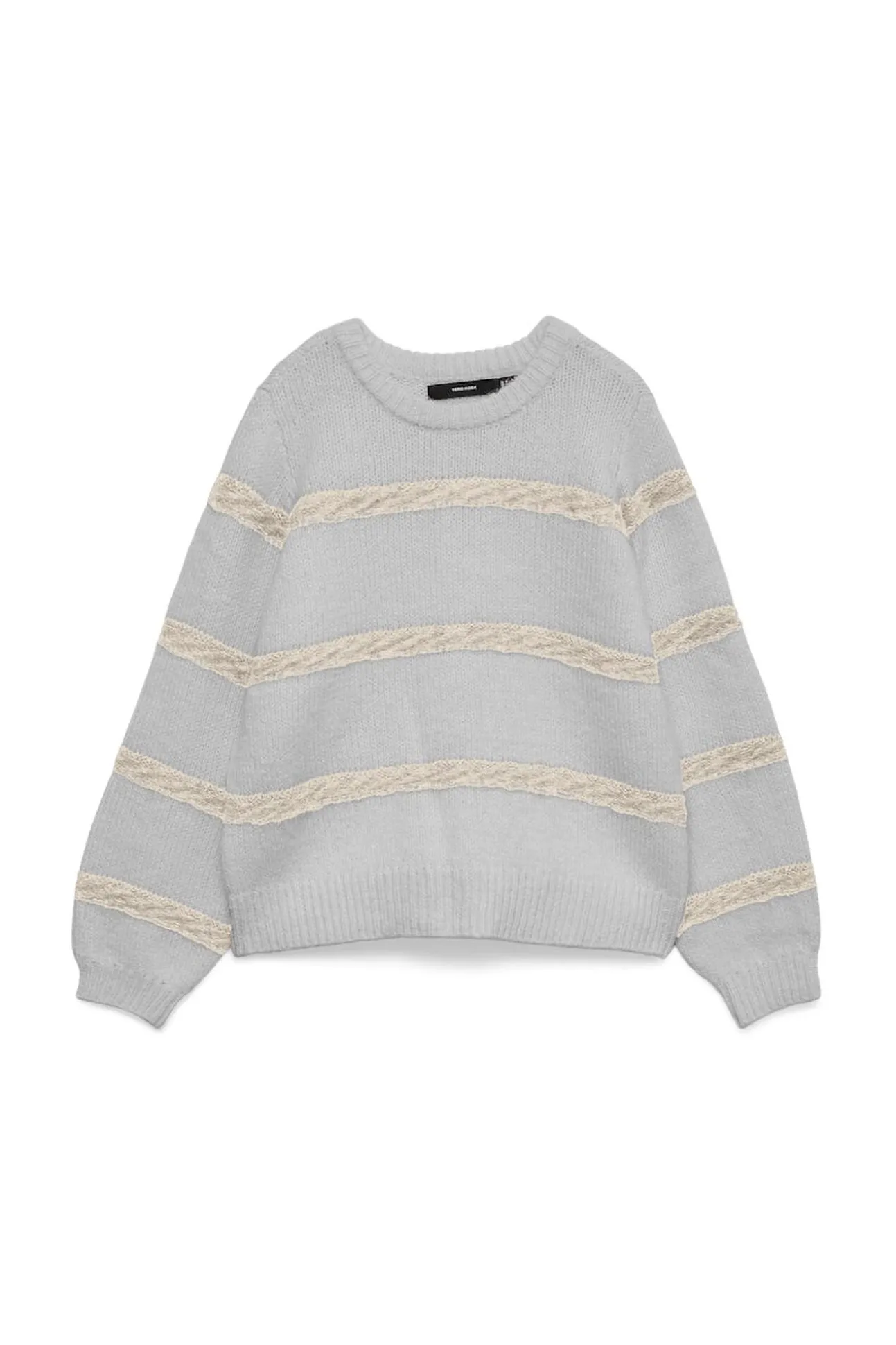 Camisola de riscas malha