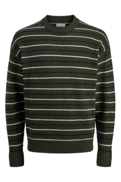 Camisola de riscas malha