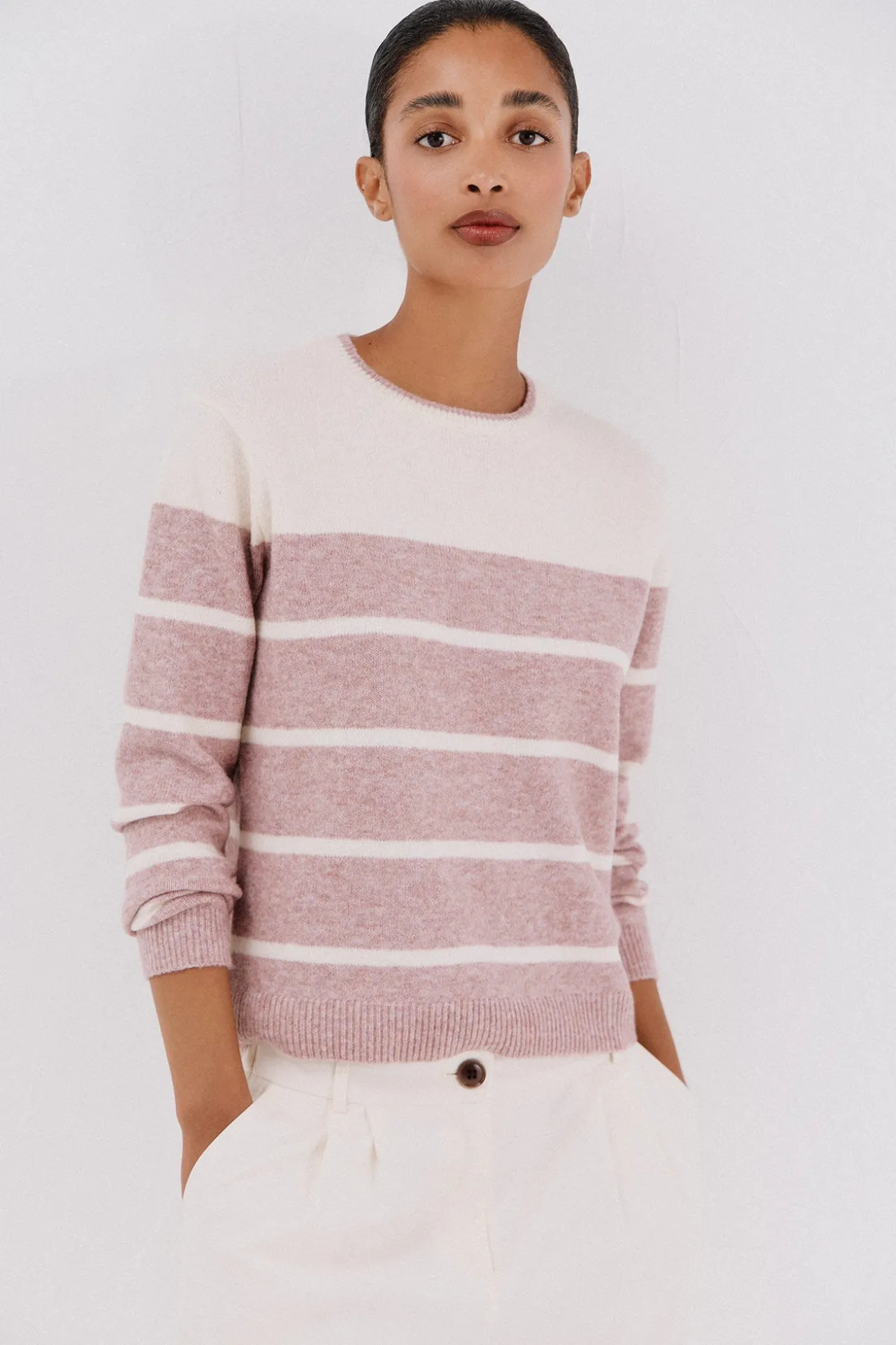 Camisola de toque suave