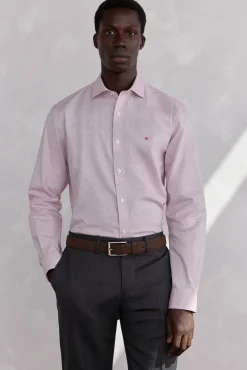 Camisola estruturada fácil de passar + modelagem regular anti-odor