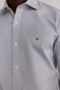 Camisola estruturada fácil de passar + modelagem regular anti-odor