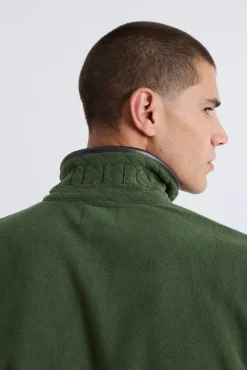 Camisola Fecho-Éclair com polar meia