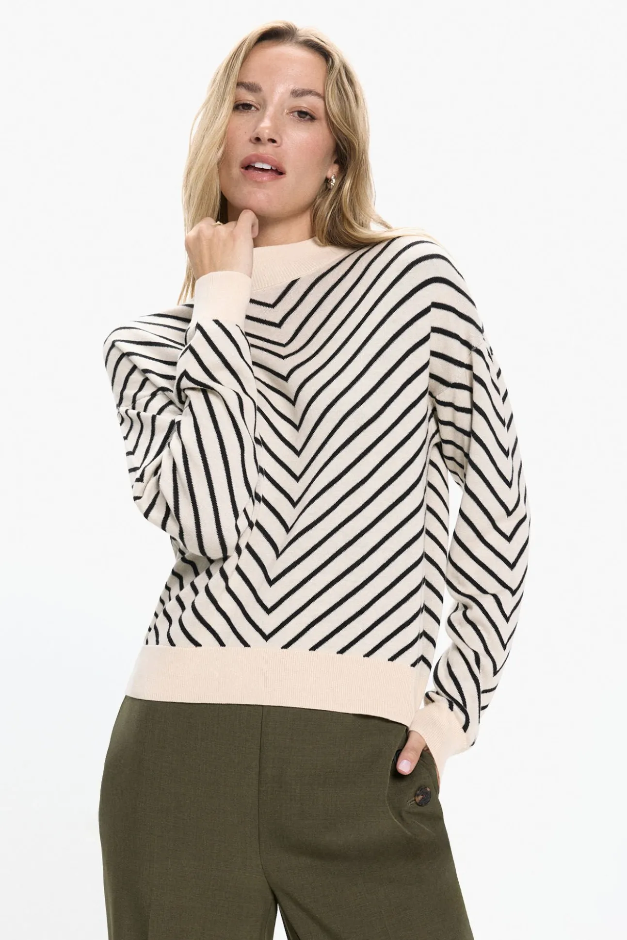 Camisola fino de manga comprida