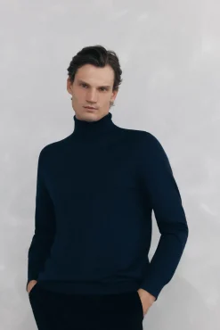 Camisola gola cisne