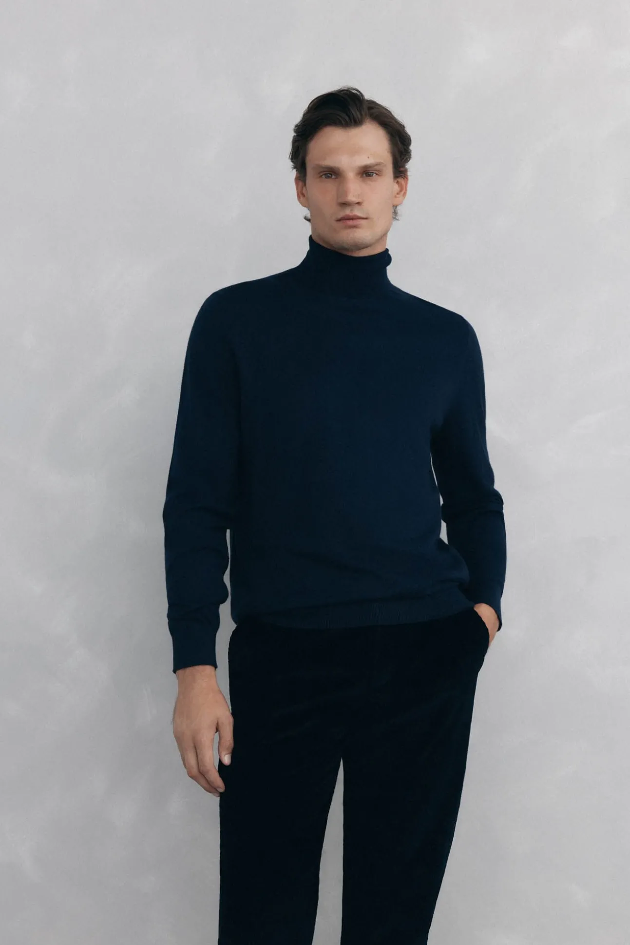 Camisola gola cisne