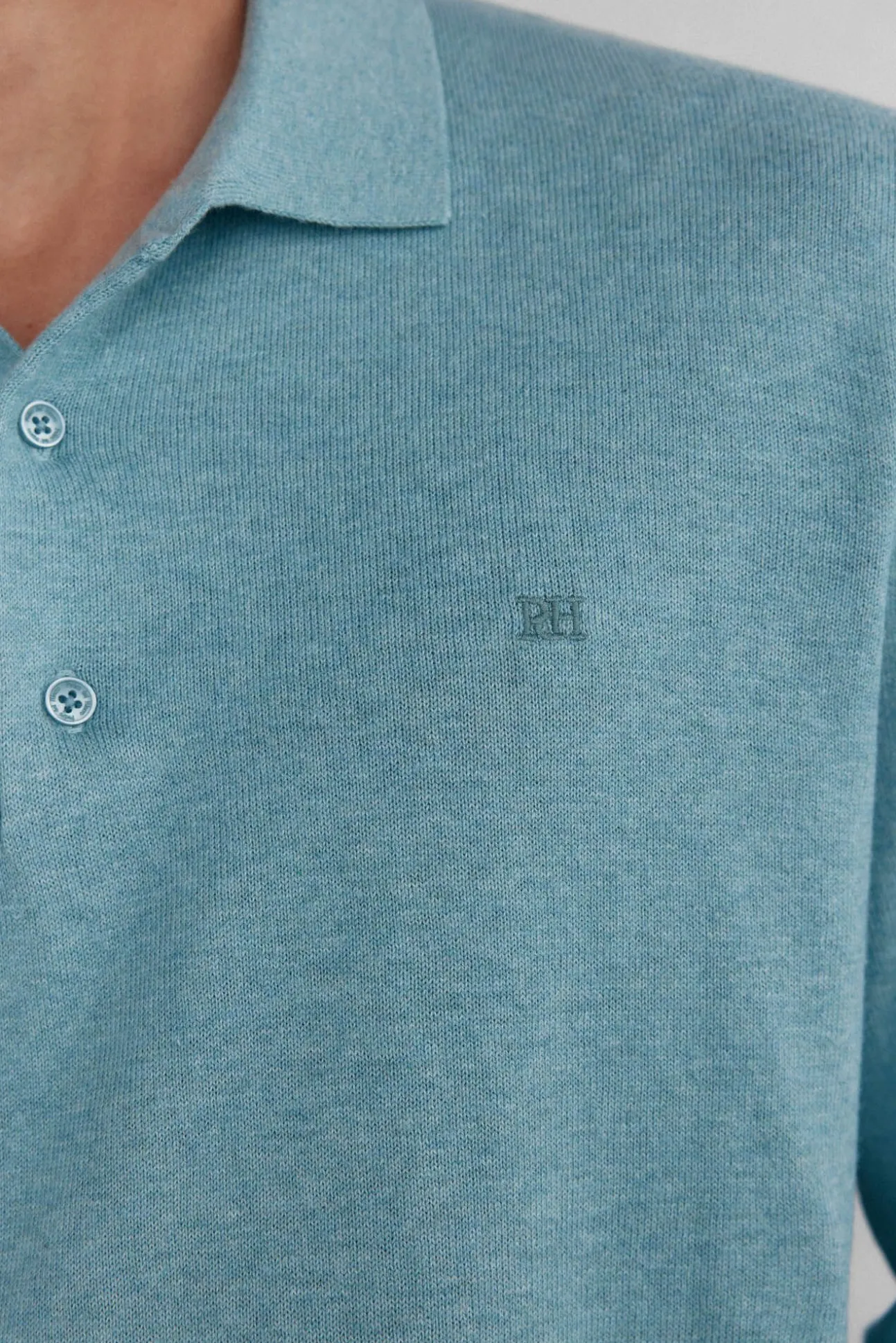 Camisola gola polo
